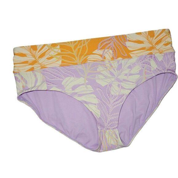 Calia by Carrie Underwood Swim BoyShorts Womens XXL Wide Band Bikini Bottom NWOT - Picture 1 of 8